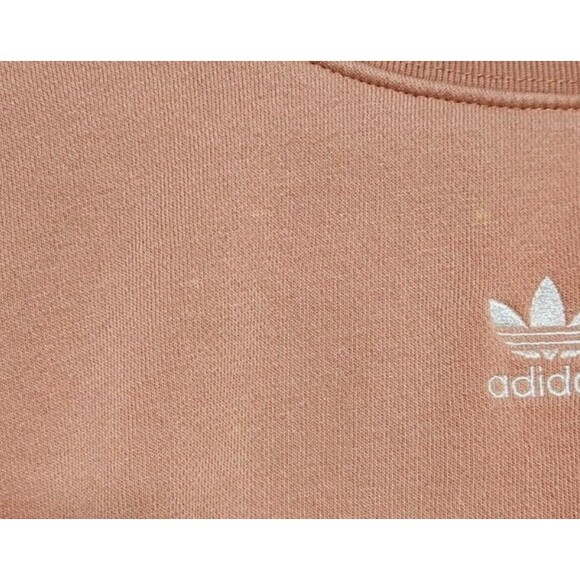 Adidas Womens M Batwing Sweatshirt Embroidered Logo Crewneck Pullover - Picture 4 of 5